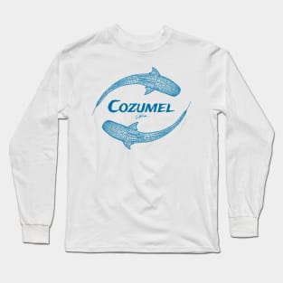 Cozumel Whale Sharks Long Sleeve T-Shirt